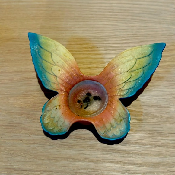 PartyLite Accents Butterfly Candle Holder Poshmark